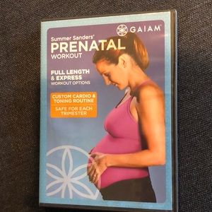 ❌DONATED❌Gaian Summer Sanders Prenatal Workout DVD
